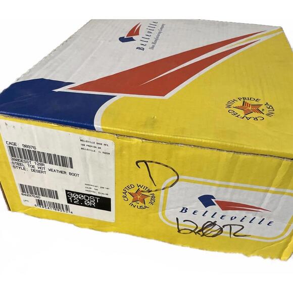 Belleville Boots Military Tactical Men's Unisex 12 Tan 300 - Picture 4 of 9